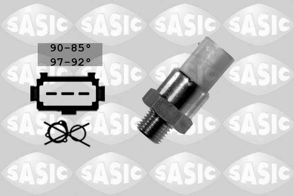 SASIC 3806010 Termocontatto, Ventola radiatore