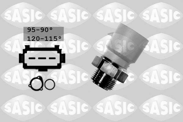 SASIC 3806015 Termocontatto, Ventola radiatore