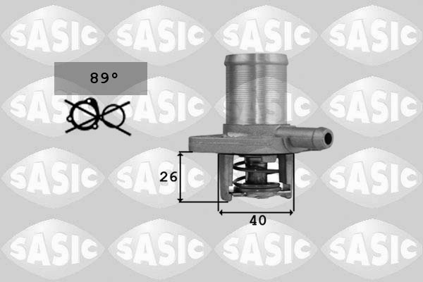 SASIC 4000357 Termostato, Refrigerante-Termostato, Refrigerante-Ricambi Euro