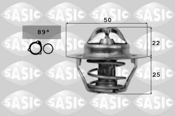 SASIC 4000363 Termostato, Refrigerante