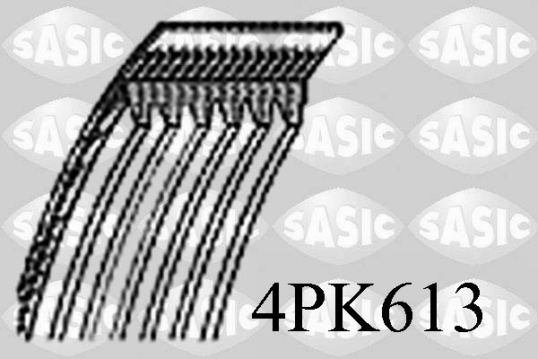 SASIC 4PK613 Cinghia Poly-V