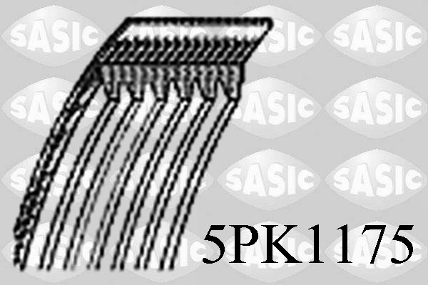 SASIC 5PK1175 Cinghia Poly-V