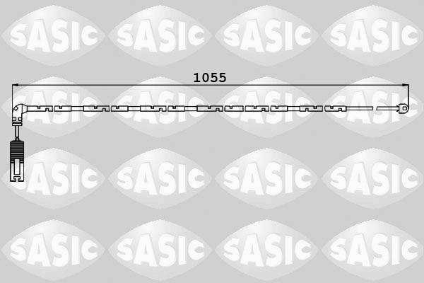 SASIC 6236013 Contatto segnalazione, Usura past. freno/mat. d'attrito