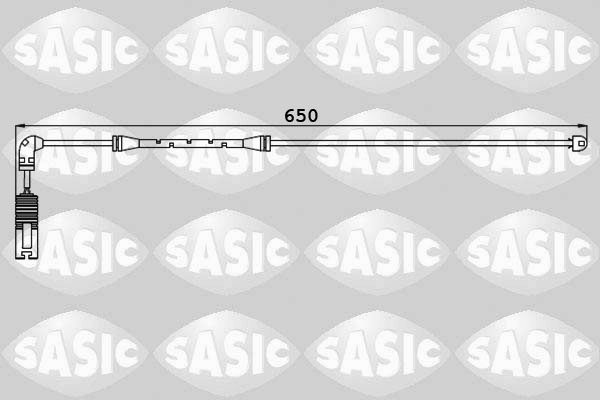 SASIC 6236018 Contatto segnalazione, Usura past. freno/mat. d'attrito-Contatto segnalazione, Usura past. freno/mat. d'attrito-Ricambi Euro