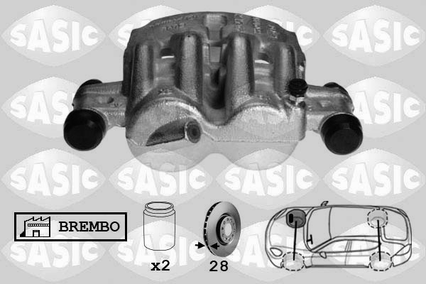 SASIC 6500063 Pinza freno