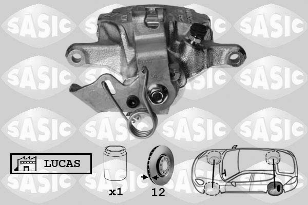 SASIC 6504032 Pinza freno