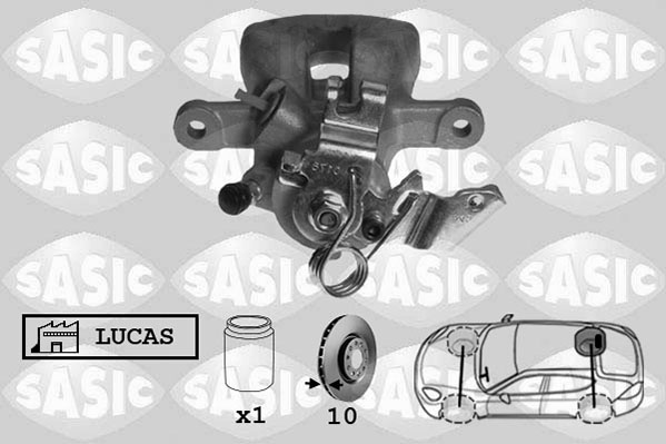 SASIC 6506113 Pinza freno-Pinza freno-Ricambi Euro