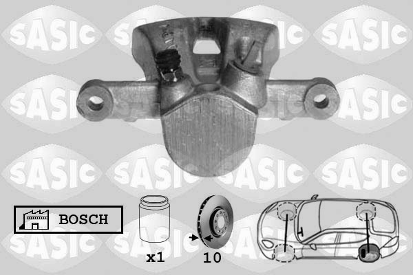 SASIC 6506158 Pinza freno-Pinza freno-Ricambi Euro