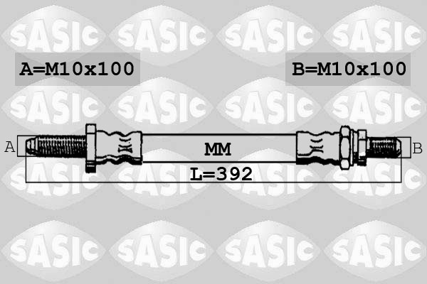 SASIC 6606001 Flessibile del freno-Flessibile del freno-Ricambi Euro