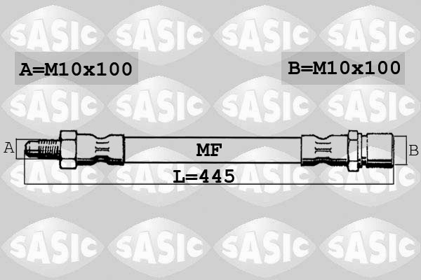 SASIC 6606110 Flessibile del freno