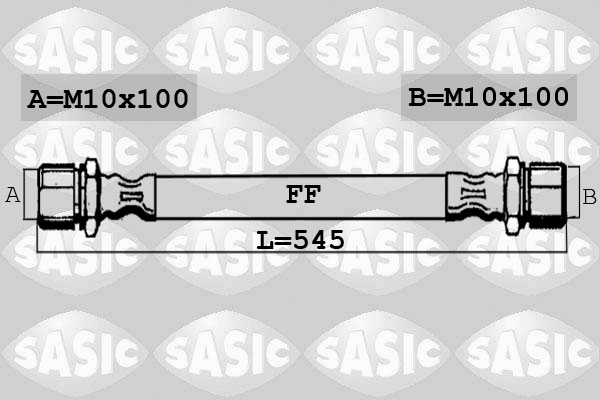 SASIC 6606191 Flessibile del freno