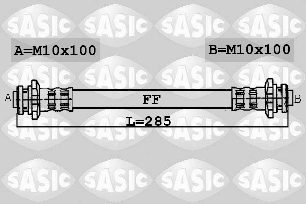 SASIC 6606245 Flessibile del freno