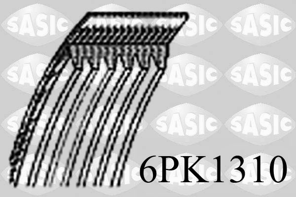 SASIC 6PK1310 Cinghia Poly-V-Cinghia Poly-V-Ricambi Euro
