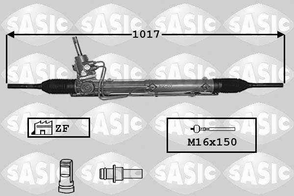 SASIC 7006039 Scatola guida-Scatola guida-Ricambi Euro