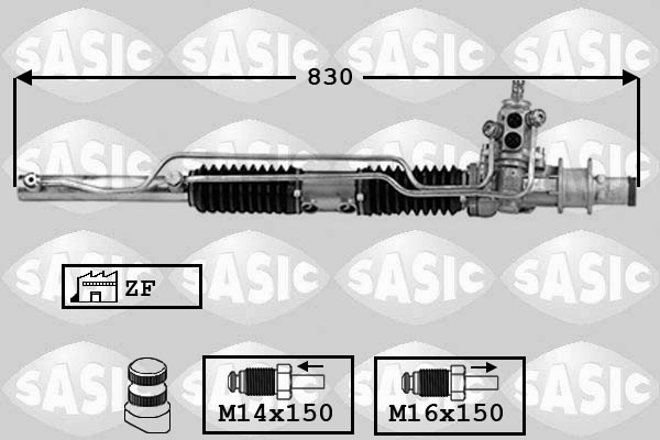 SASIC 7006072 Scatola guida