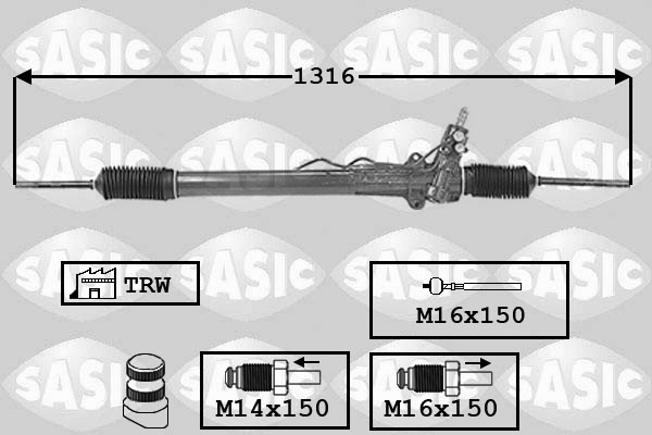 SASIC 7006090 Scatola guida