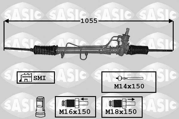 SASIC 7006124 Scatola guida