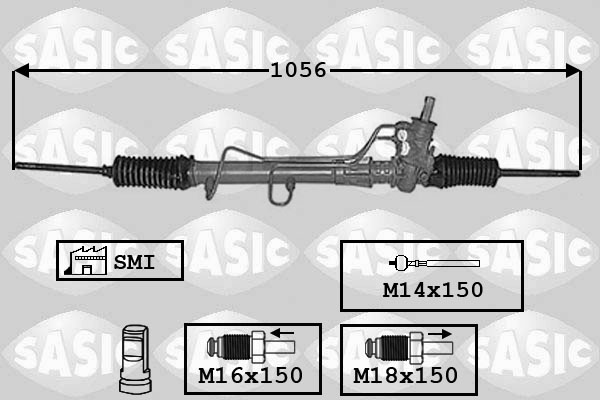 SASIC 7006129 Scatola guida