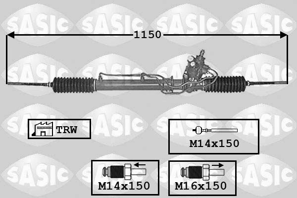 SASIC 7006162 Scatola guida