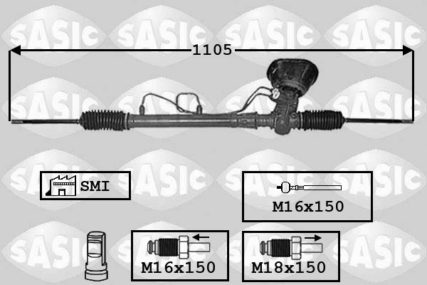 SASIC 7006171 Scatola guida