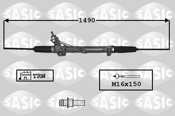 SASIC 7006177 Scatola guida-Scatola guida-Ricambi Euro