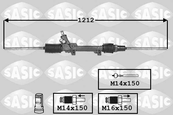 SASIC 7170007 Scatola guida