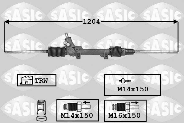 SASIC 7170012 Scatola guida