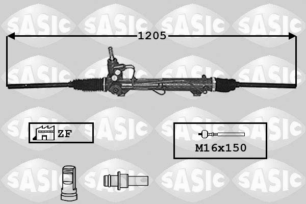 SASIC 7170022 Scatola guida-Scatola guida-Ricambi Euro