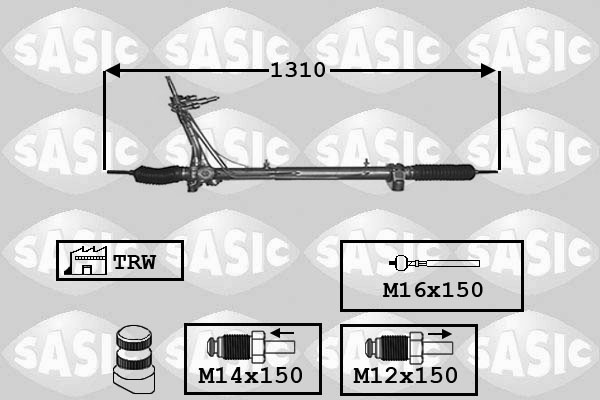 SASIC 7170025 Scatola guida