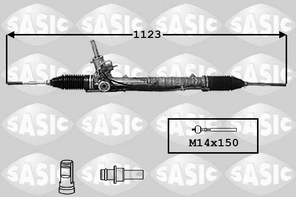 SASIC 7170032 Scatola guida-Scatola guida-Ricambi Euro