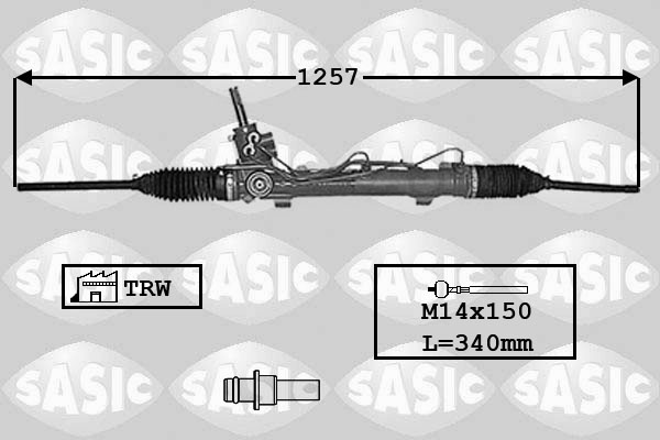 SASIC 7170038 Scatola guida