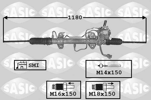 SASIC 7174003 Scatola guida