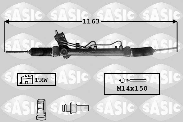 SASIC 7176032 Scatola guida-Scatola guida-Ricambi Euro