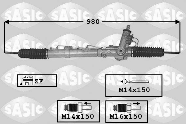 SASIC 7176040 Scatola guida