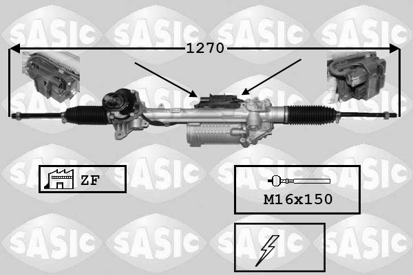 SASIC 7176059 Scatola guida