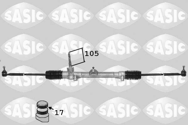 SASIC 7376010 Scatola guida-Scatola guida-Ricambi Euro