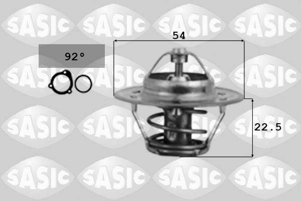 SASIC 9000068 Termostato, Refrigerante-Termostato, Refrigerante-Ricambi Euro