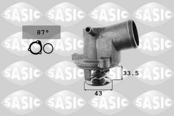 SASIC 9000092 Termostato, Refrigerante-Termostato, Refrigerante-Ricambi Euro