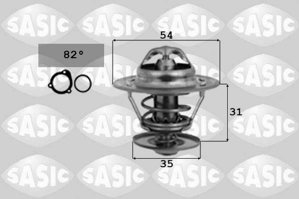 SASIC 9000163 Termostato, Refrigerante