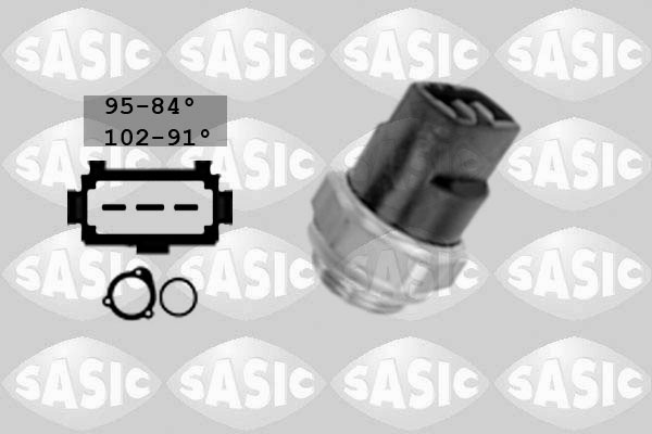 SASIC 9000208 Termocontatto, Ventola radiatore-Termocontatto, Ventola radiatore-Ricambi Euro