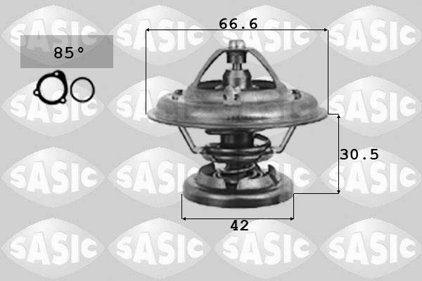 SASIC 9000257 Termostato, Refrigerante-Termostato, Refrigerante-Ricambi Euro