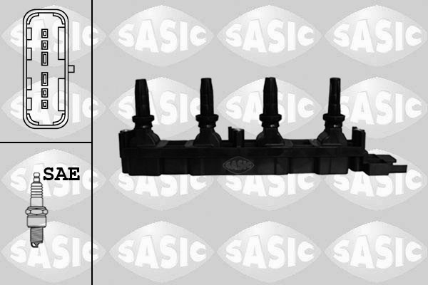 SASIC 9200008 Bobina d'accensione-Bobina d'accensione-Ricambi Euro