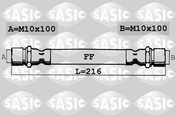 SASIC SBH0135 Flessibile del freno-Flessibile del freno-Ricambi Euro