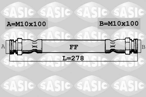 SASIC SBH0146 Flessibile del freno-Flessibile del freno-Ricambi Euro