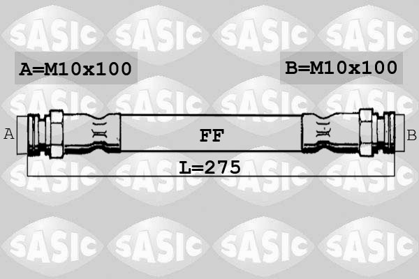 SASIC SBH0152 Flessibile del freno-Flessibile del freno-Ricambi Euro