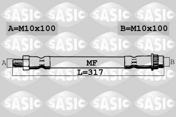 SASIC SBH4094 Flessibile del freno