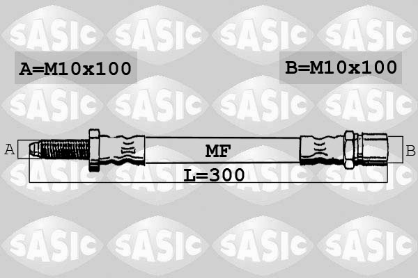 SASIC SBH6319 Brzdová hadice