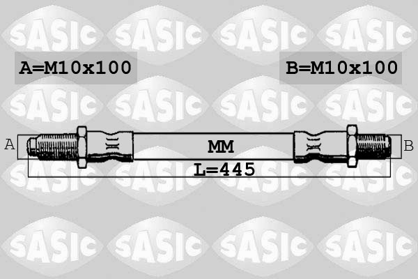 SASIC SBH6333 Flessibile del freno-Flessibile del freno-Ricambi Euro