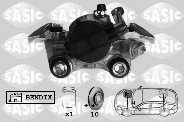 SASIC SCA0011 Pinza freno-Pinza freno-Ricambi Euro