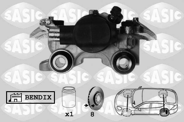 SASIC SCA0020 Brzdový třmen